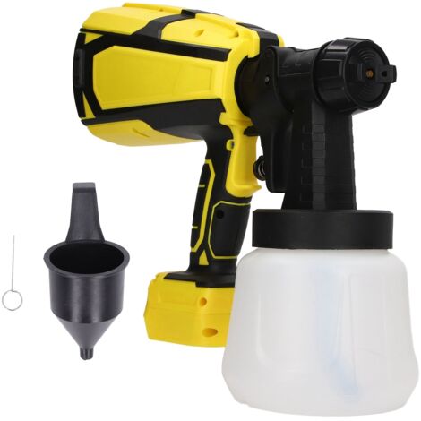 Papet électrique sans fil Gun haut de gamme de peinture à main sans pinceau avec récipient de 1000 ml