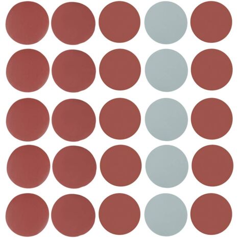 Papier à Poncer 25pcs Coloré 800 1000 1500 2000 3000 Mélanger Poncer Sander Disque Ponçage Papier Tampons Papier abrasif Ensemble de Ponçage pour le Ponçage Polissage Derusting