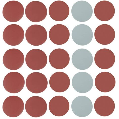 Papier à Poncer 25pcs Coloré 800 1000 1500 2000 3000 Mélanger Poncer Sander Disque Ponçage Papier Tampons Papier abrasif Ensemble de Ponçage pour le Ponçage Polissage Derusting