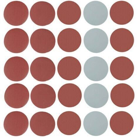 Papier à Poncer 25pcs Coloré 800 1000 1500 2000 3000 Mélanger Poncer Sander Disque Ponçage Papier Tampons Papier abrasif Ensemble de Ponçage pour le Ponçage Polissage Derusting