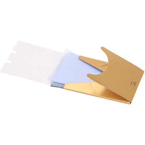 Papier à Poudre Absorbant Visage pour Peaux Mixtes à Gras, Contrôle de Brillance