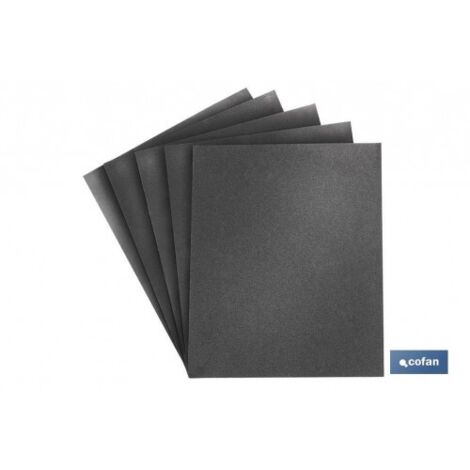 Papier abrasif cofan g2500 grain 2500 format 230x280 mm
