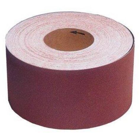 PAPIER ABRASIF ENDUIT DE RÉSINE E28 ROULEAU 50 MT GRAIN 100