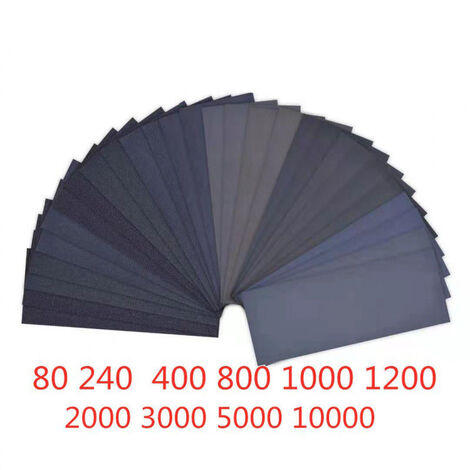 Paquet de 4 papiers de verre HPX (16 pièces) - P600 / 1000/1200/2000