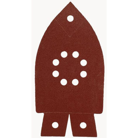 Papier abrasif pour ponceuse triangulaire Mirka Fish 3060500512 175 mm P120