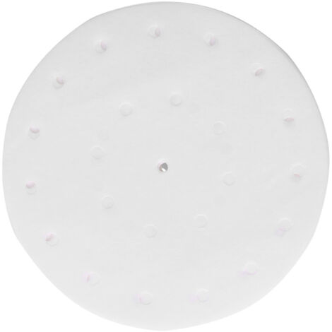 Papier Absorbant Rond Antiadhésif 100 Pièces pour Friteuse et Barbecue (20cm)