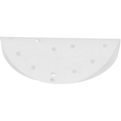 Papier antiadhésif absorbant l'huile, 100 pièces, rond pour Barbecue, pour friteuse, poêle profonde (18cm)