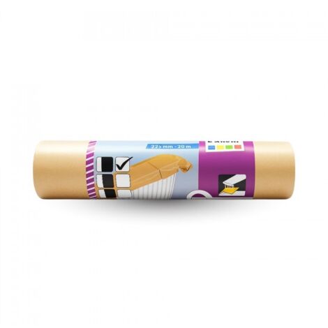Papier de masquage Kraft Auto-adhésif - 225 mm x 20 m - MATPRO