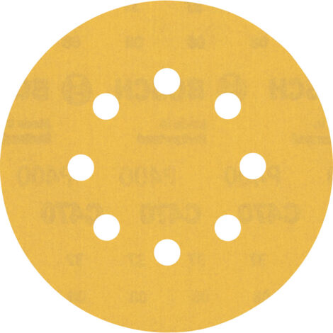 Papier de sable Bosch 2608900916 125 mm K400 50 unités
