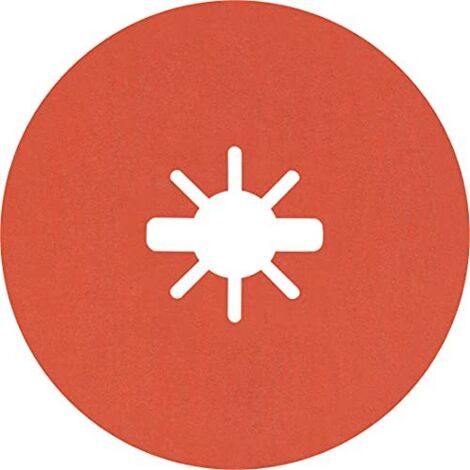 Papier de sable Bosch X-LOCK PrismaCeramic R782 Inox 125 mm K120 25 unités