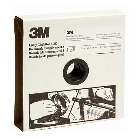 Papier de verre 3M grain P50, Gros, 25m x 50mm ( Prix pour 1 )