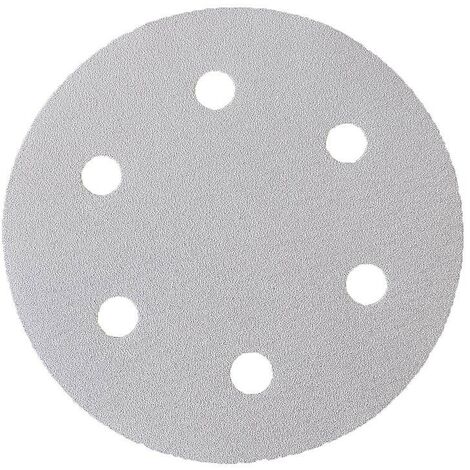 Papier de verre Eibenstock P24  moyen sachet de 10 6 orifices