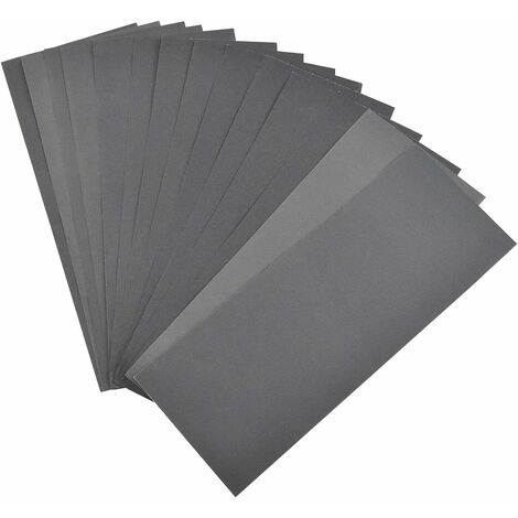 Papier de verre papier abrasif carrosserie feuilles abrasives papier poncer mur papier de verre bois Papier à Poncer à l'eau pour métal, voiture, Meubles-Grain de 400/600/800/1000/1200/1500/2000/2500/