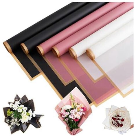 Papier d'emballage pour fleurs, papier d'emballage pour bouquets, papier d'emballage pour fleurs--