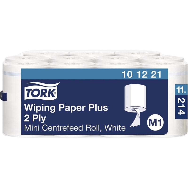 Liderpapel - tork, Serviettes papier robustes multi-usages mini à déroulement