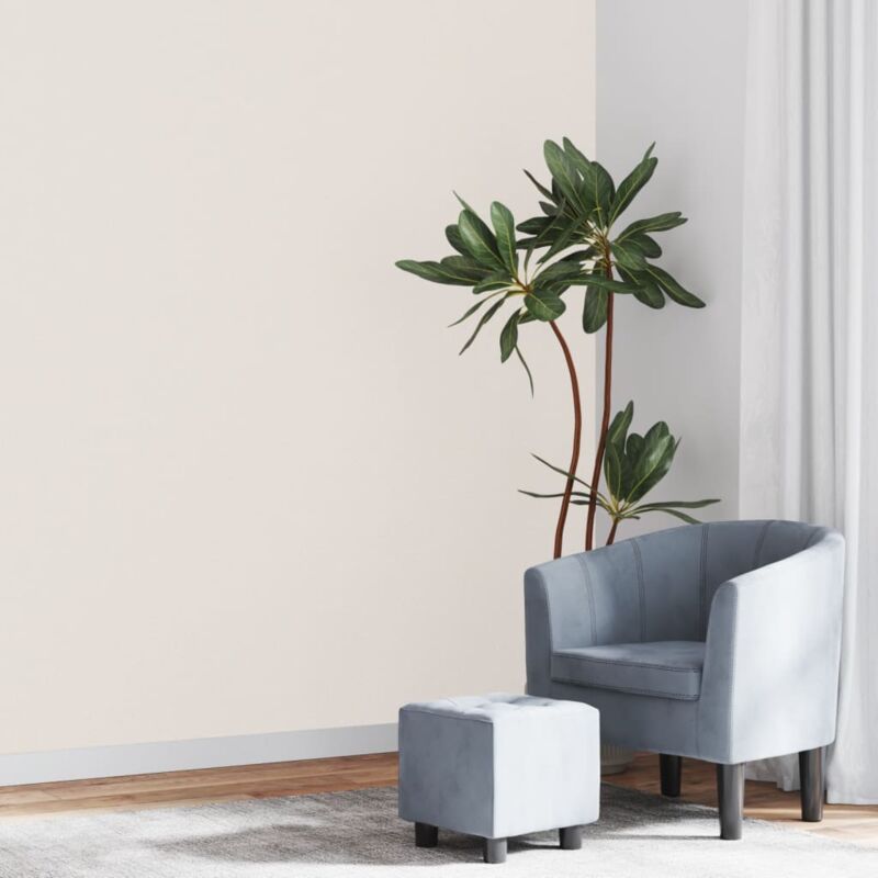 Vidaxl - Papier peint 3D couleur unie beige 10x0,53 m non tissé