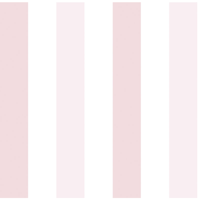 Papier peint à rayures rose clair et blanc Sanders&sanders