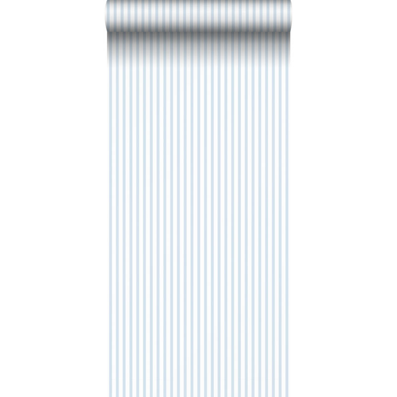Papier peint à rayures bleu et blanc Sanders&sanders
