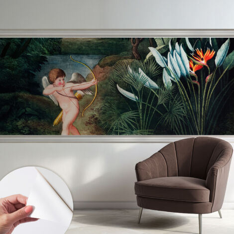 Papier peint adhésif autocollant pour salon chambre à coucher tendance et originale Charmant cupidon 250x104 cm