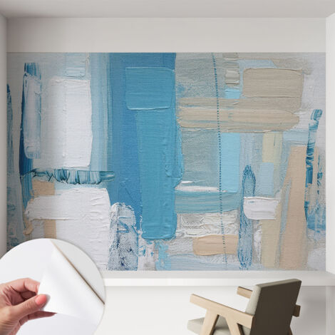 Papier peint adhésif autocollant pour salon chambre à coucher tendance et originale Harmonie moderne 152x104 cm
