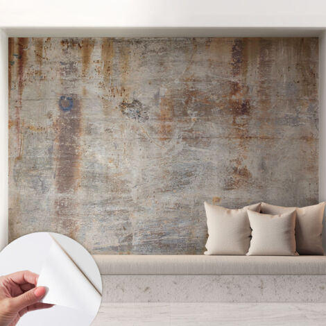 Papier peint adhésif décoratif avec colle pour salon chambre à coucher et bureau Design moderne et facile à poser Surface brute 208x146 cm
