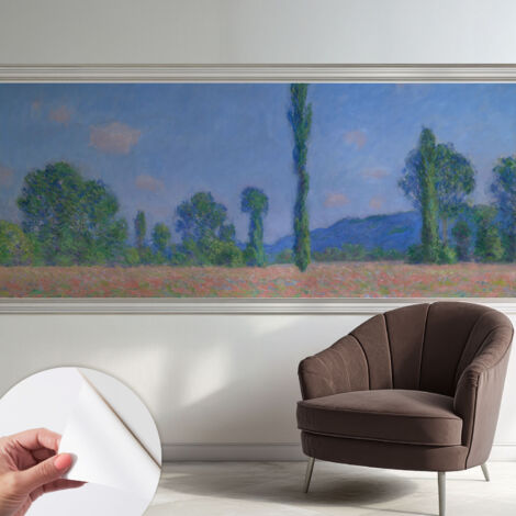 Papier peint adhésif décoratif avec colle pour salon chambre et bureau Installation rapide Charme de la nature 250x104 cm