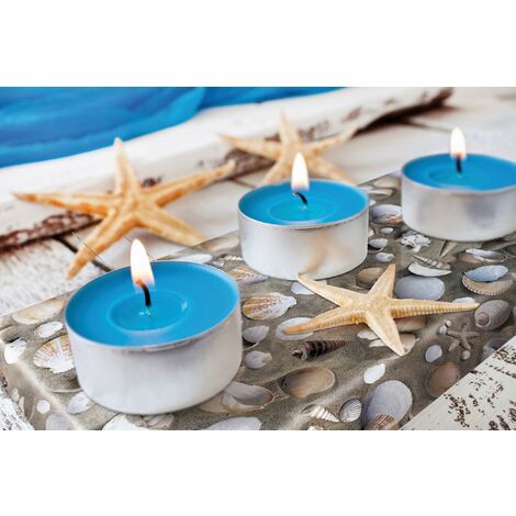 Papier peint adhésif décoratif pour meuble Beachbreeze multicolore 200 x 45 cm plage coquillages