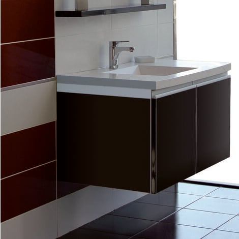 Film adhésif décoratif pour meuble Uni 200 x 67,5cm Noir