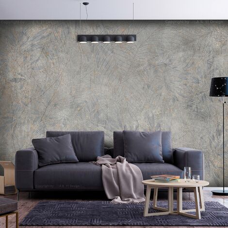 Papier peint adhésif Gray of Nature - 147 x 105 cm