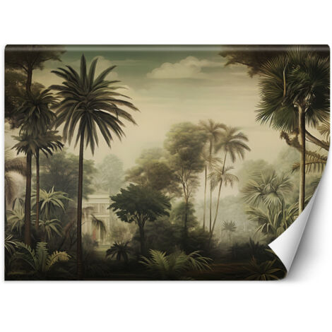 Papier peint Arbres et palmiers tropicaux 300x210