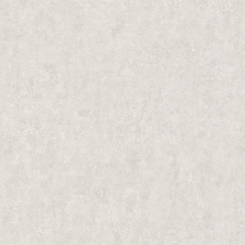 Papier peint aspect crépi Profhome 386934 papier peint intissé gaufré à chaud légèrement texturé à l'aspect crépi mat gris gris-clair-nacré 5,33 m2