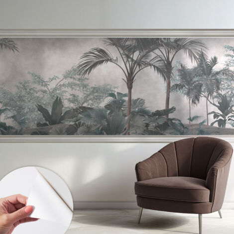 Papier peint autocollant adhésif installation rapide du papier peint durable et résistante Nature exotique 250x104 cm