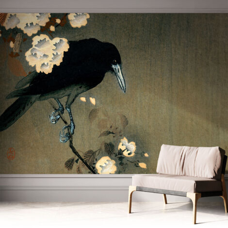 Papier peint autocollant adhésif installation rapide du papier peint durable et résistante Nature exotique 312x219 cm