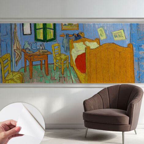 Papier peint autocollant avec imprimé décoratif pour salon et chambre à coucher Installation facile Décoration chaleureuse 250x104 cm