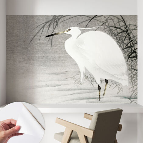 Papier peint autocollant avec imprimé pour décoration intérieure pour rénovation a motif Paysage aquatique 104x70 cm