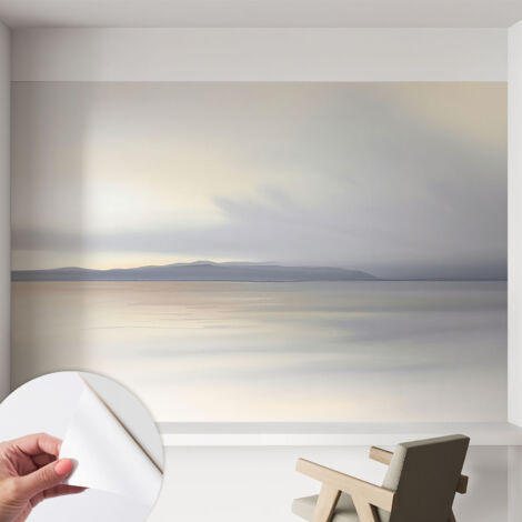 Papier peint autocollant avec imprimé pour décoration intérieure pour rénovation a motif Paysage harmonieux 152x104 cm