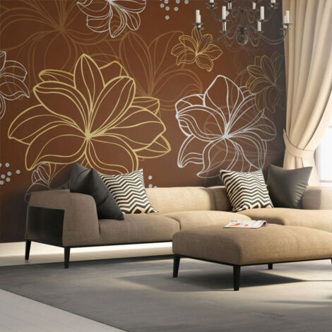 Papier Peint "Autumnal Flora" 154 x 200 cm