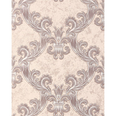 EDEM 1026-13 Papier peint baroque texturé accents métalliques 5,33 m2