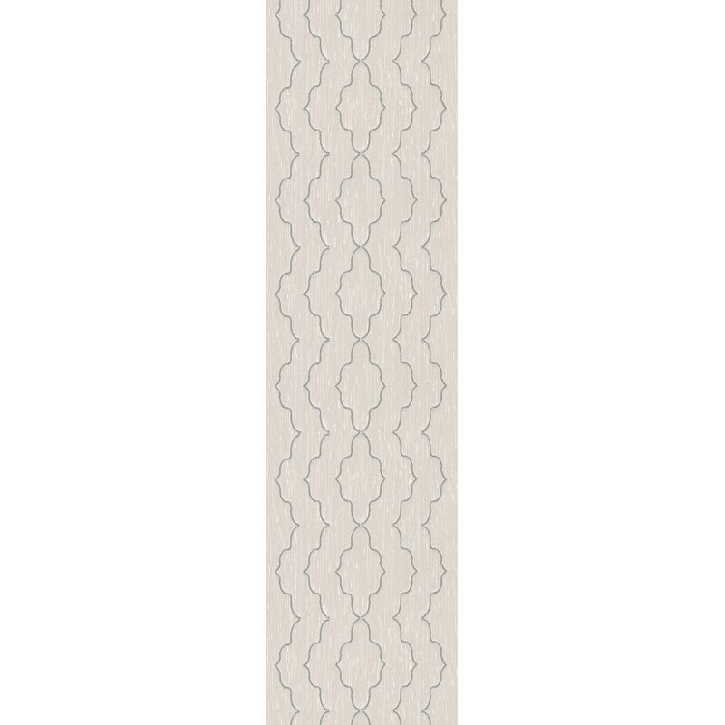 

Papier peint baroque 306152 papier peint textile texturé à l'aspect textile brillant crème argent 1,7 m2 - Profhome