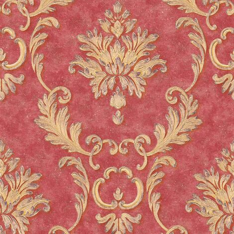 Profhome 324221-GU Papier peint baroque légèrement texturé mat 5,33 m2