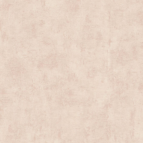 Papier peint beige marron aspect crépi Tapisserie beige rose texturée pour salon Papier peint idéal pour couloir et bureau