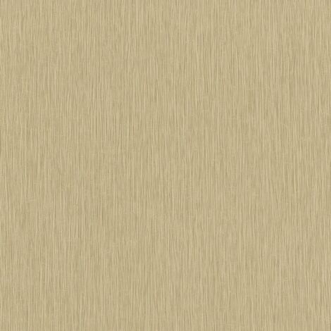 Papier peint beige ocre strié chambre adulte | Tapisserie salon & couloir beige foncé | Papier peint intissé vinyle pour bureau
