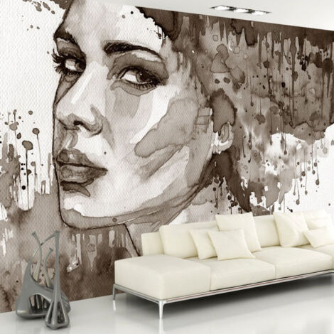 Papier Peint "Black Lady" 70 x 100 cm