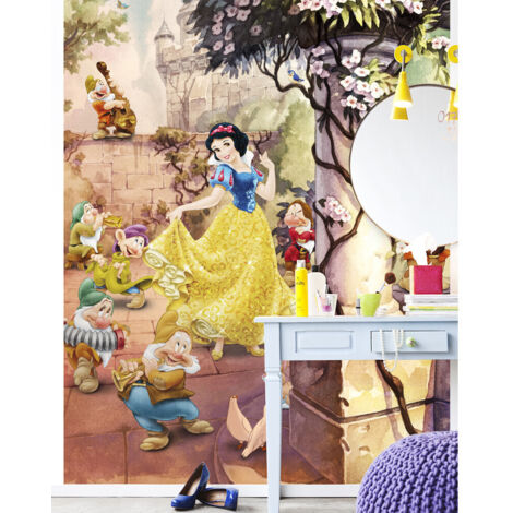 Papier peint Blanche Neige & les 7 nains 184X254 CM