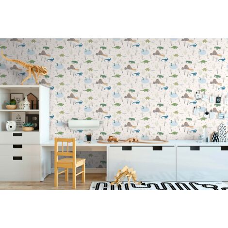 Papier peint Bleu Lilly & Luis Papier peint "771401"