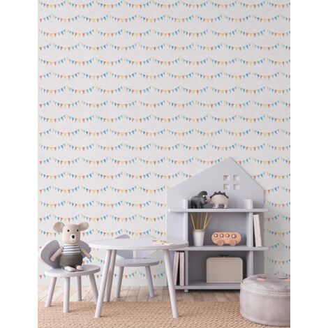 Papier peint Bleu Lilly & Luis papier peint "771711"