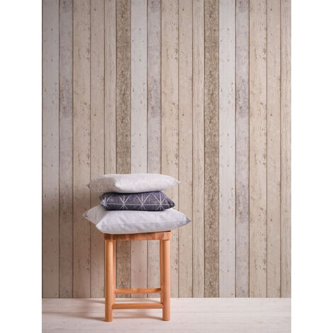 Wallcover Papier peint bois rayures maritime