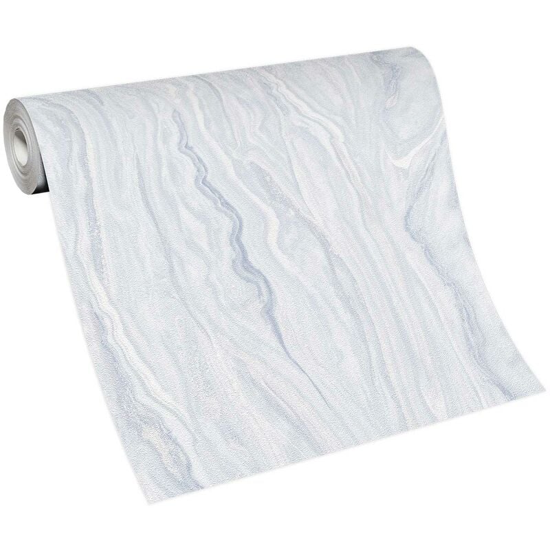 Papier peint bois usé gris et bleu salle de bain Tapisserie imitation bois gris salle de bain Papier peint moderne cuisine & salon