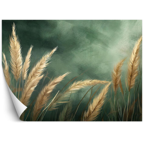 Papier peint Botanique Herbe naturelle 300x210