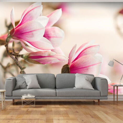 Papier Peint "Branch of Magnolia Tree" 193 x 250 cm